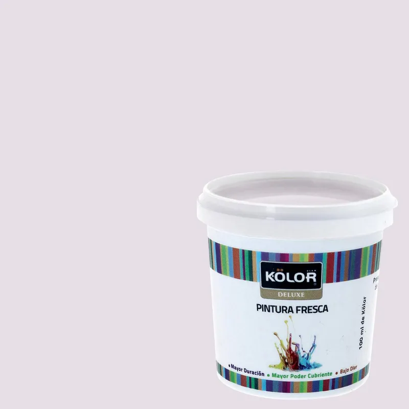 KOLOR - Muestra Color Frasco (plástico/vidrio) 100 ml Mate Blanco Mompani 