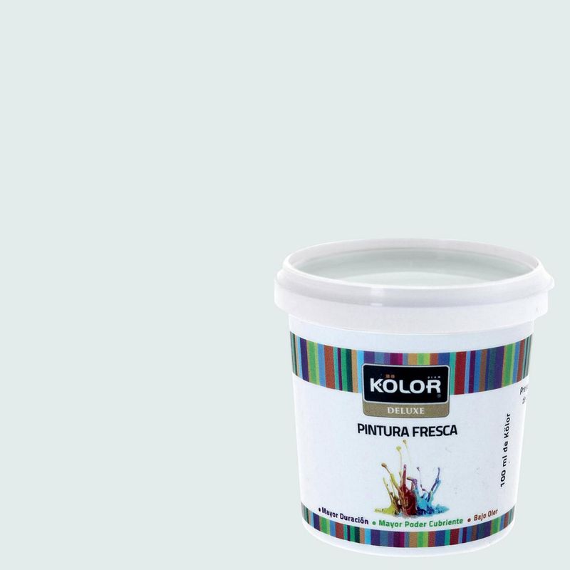 KOLOR - Muestra Color Frasco (plástico/vidrio) 100 ml Mate Azul Tulcea 