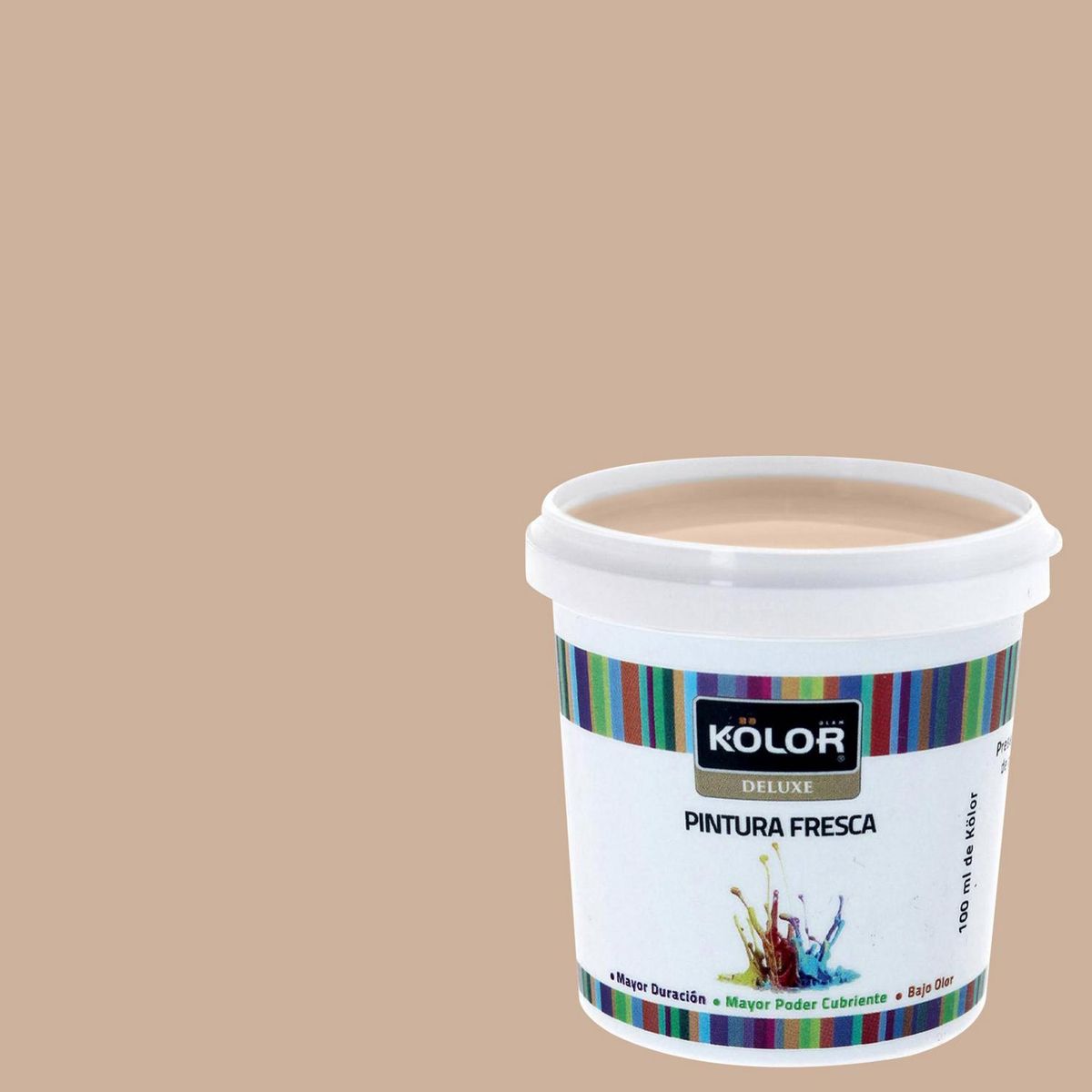 KOLOR - Muestra Color 0.1 l Mate Naranjo Bolivia