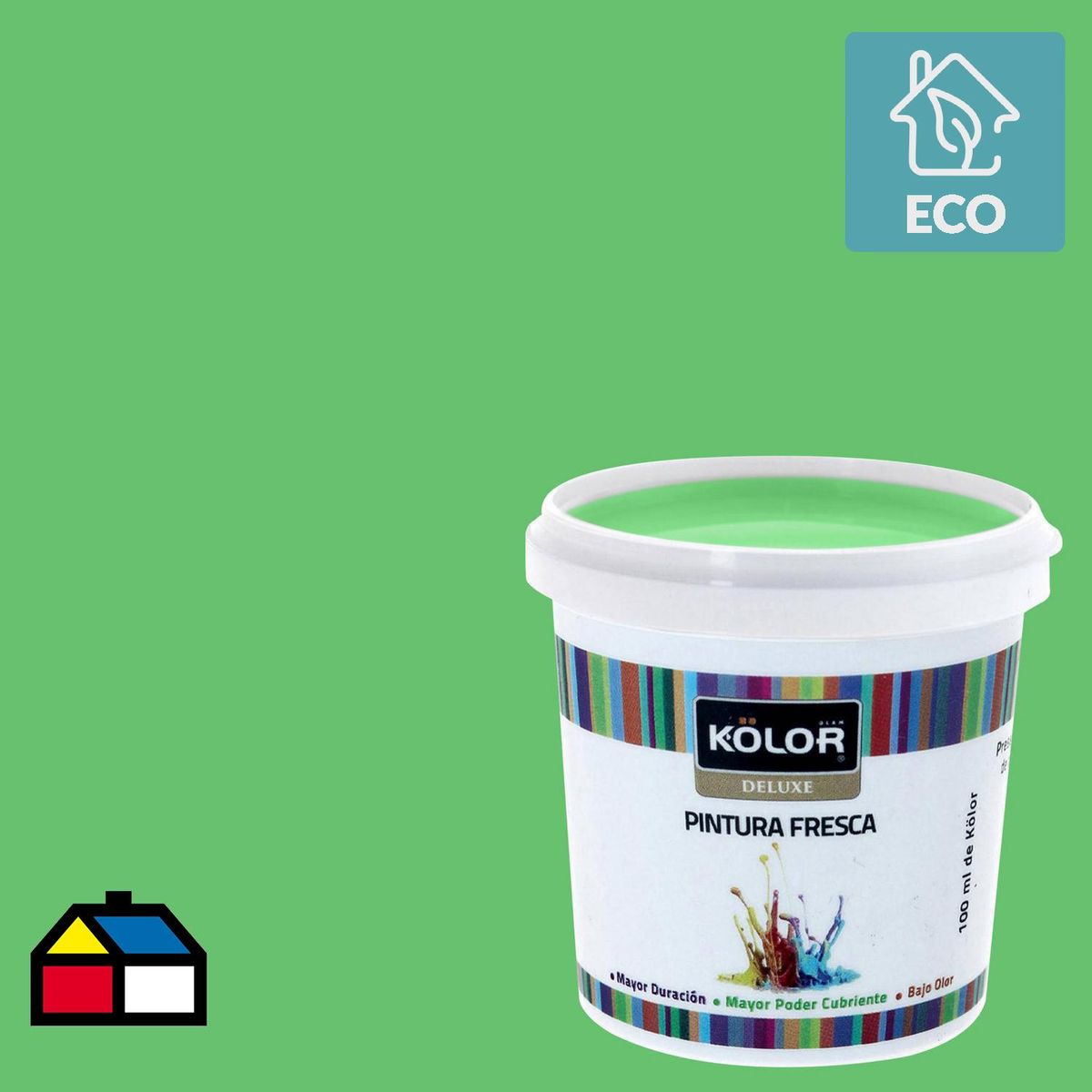 KOLOR - Muestra Color 0.1 l Mate Verde Yokasuka