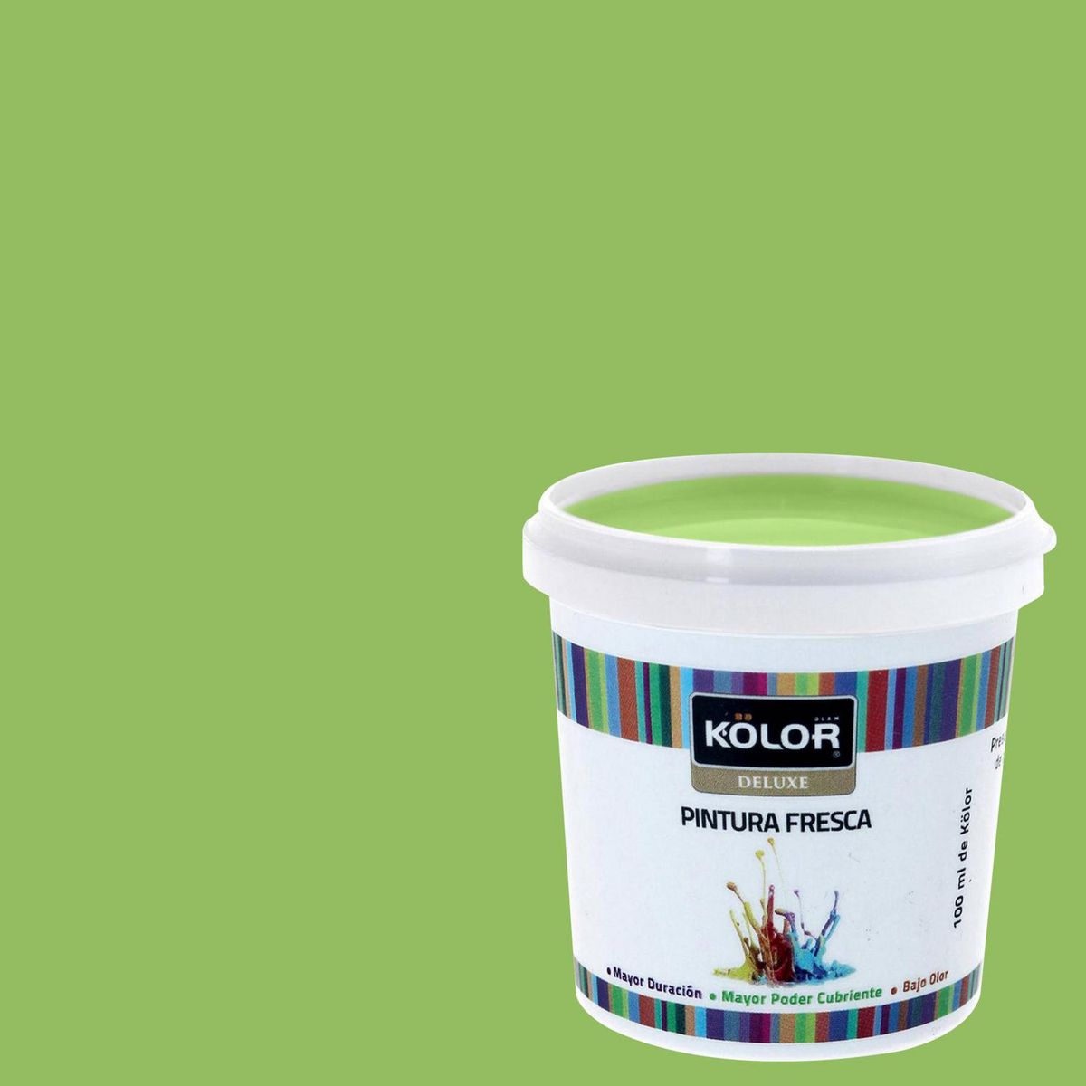 KOLOR - Muestra Color 0.1 l Mate Verde Porotto
