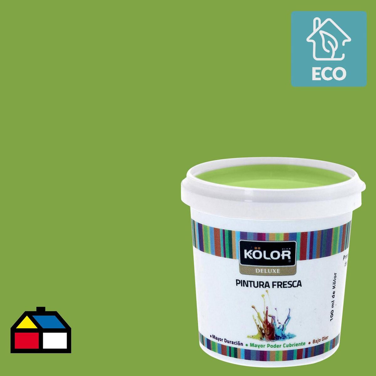 KOLOR - Muestra Color 0.1 l Mate Verde Kodiak