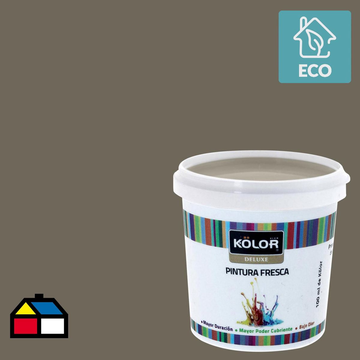 KOLOR - Muestra Color 0.1 l Mate Gris Rosario