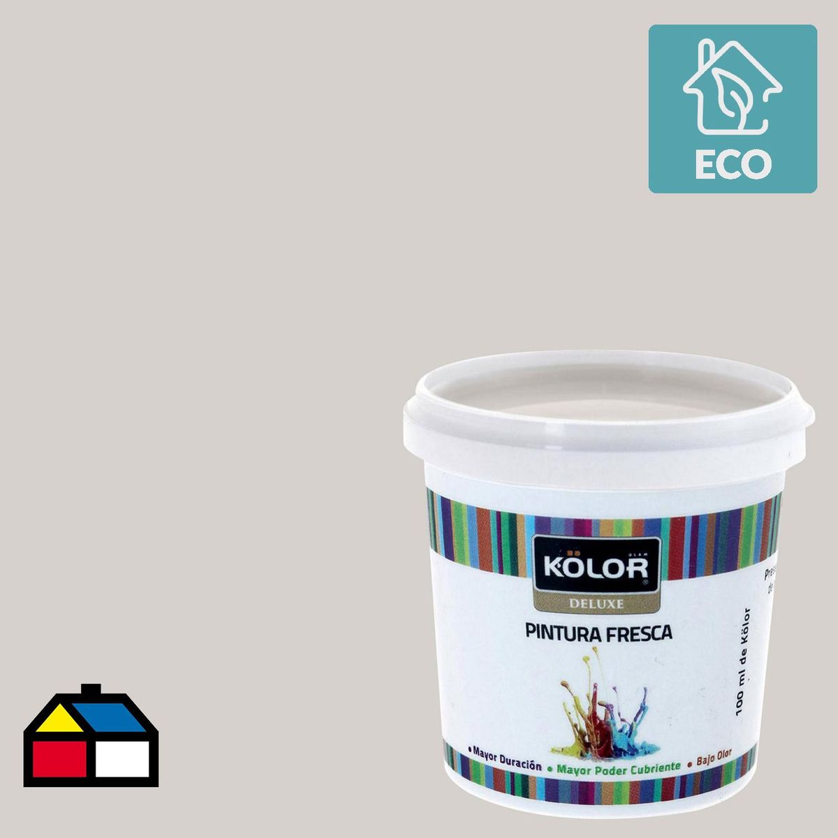 KOLOR - Muestra Color 0.1 l Mate Gris La Pampa