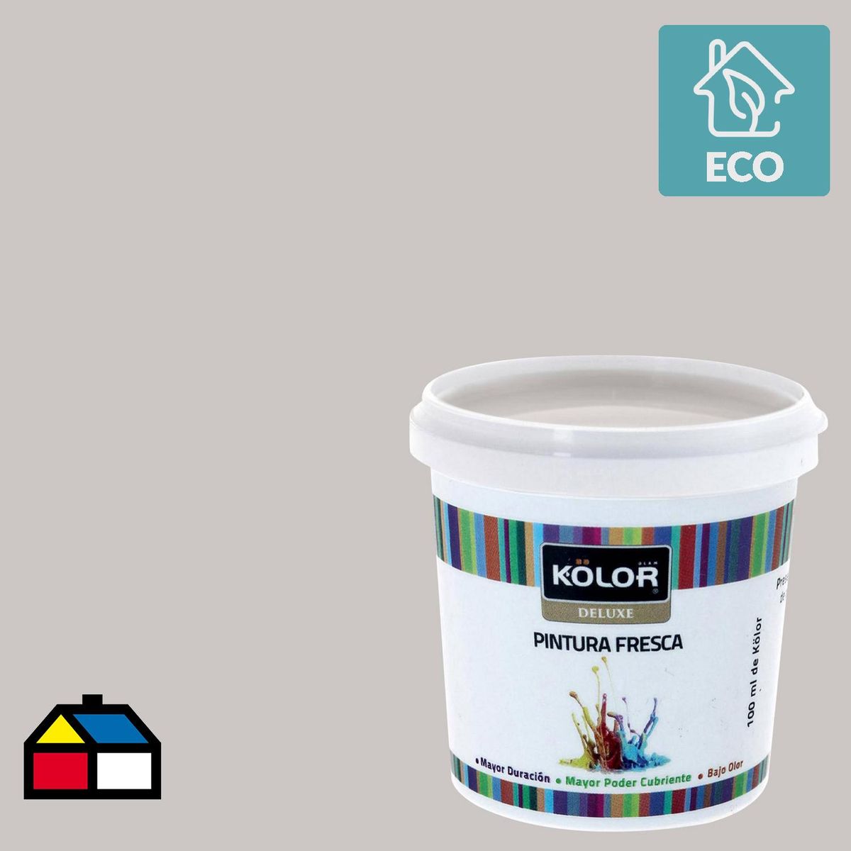 KOLOR - Muestra Color Frasco (plástico/vidrio) 100 ml Mate Azul Limasol 