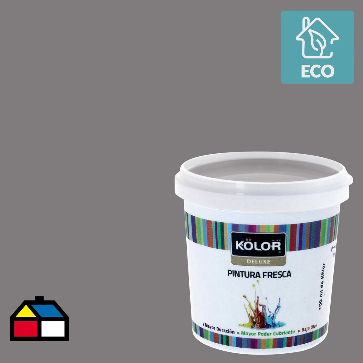 KOLOR - Muestra Color Frasco (plástico/vidrio) 100 ml Mate Azul Tarrafal 