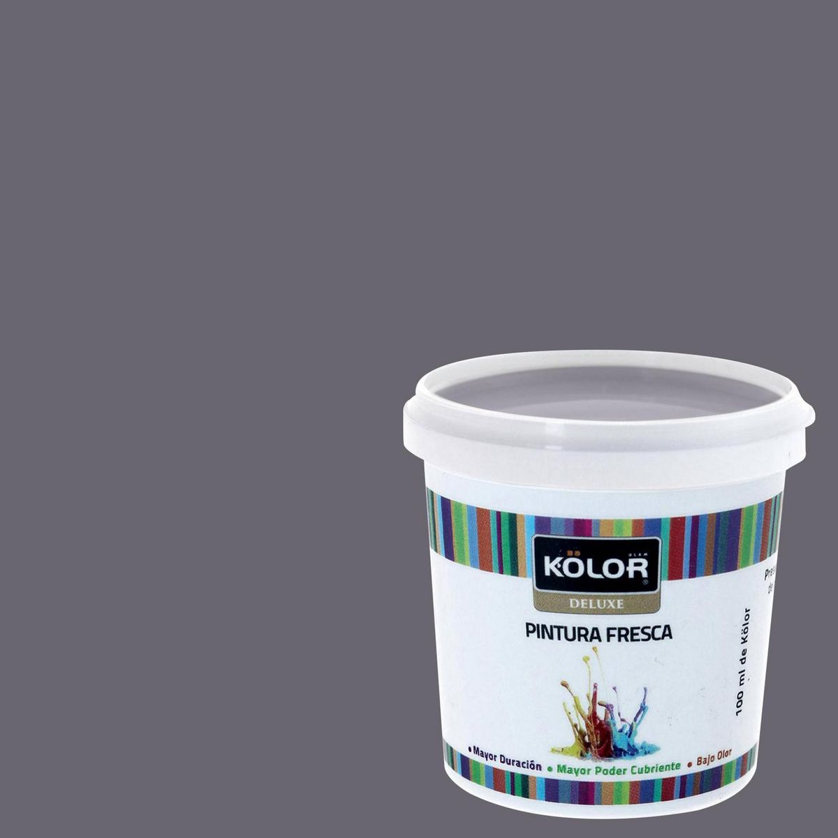 KOLOR - Muestra Color 0.1 l Mate Gris Recoleta
