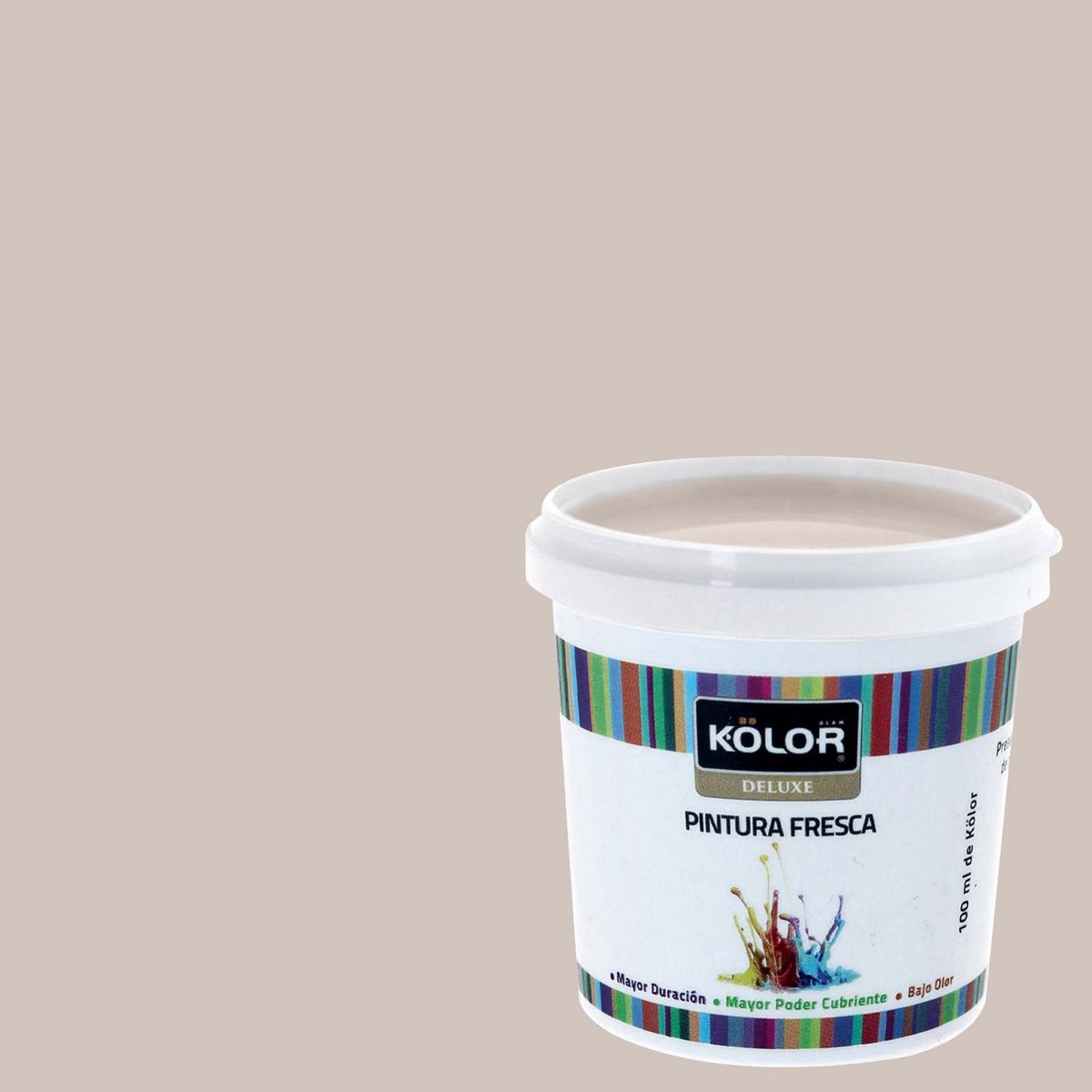 KOLOR - Muestra Color 0.1 l Mate Naranjo Antartica