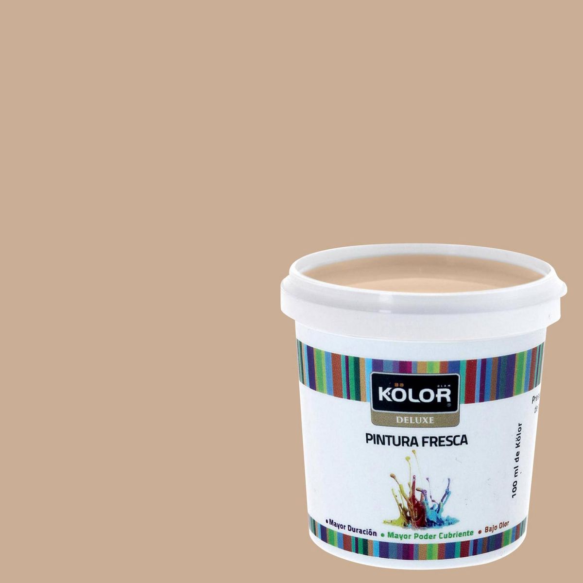 KOLOR - Muestra Color 0.1 l Mate Naranjo Bangui