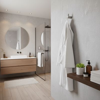 Imagen 2 del producto Percha home simple acero inox terminación brushed