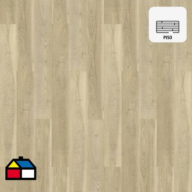 Piso Vinilico SPC 1220x180x5.2/0.3mm + Bisel (manta acstica IXPE)