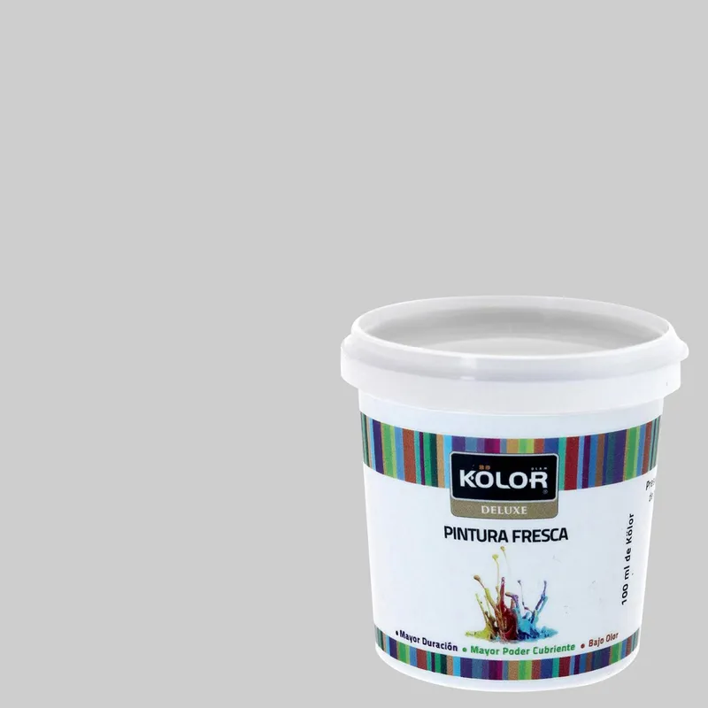 KOLOR - Muestra Color Frasco (plástico/vidrio) 100 ml Mate Gris Casanare 
