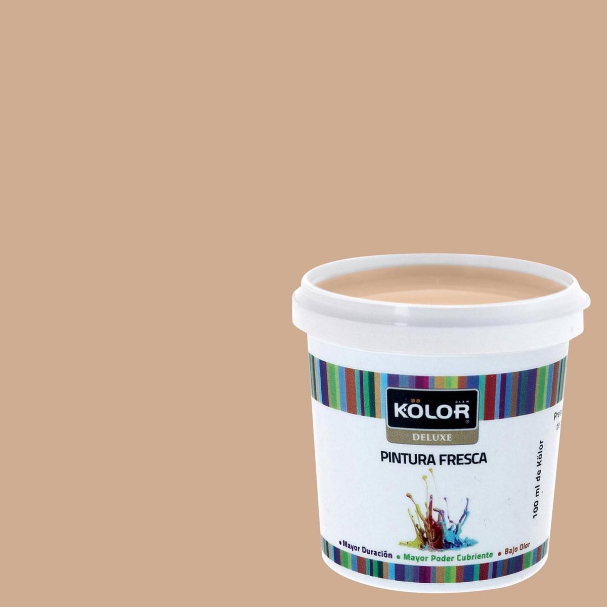 KOLOR - Muestra Color 0.1 l Mate Naranjo Edimburgo