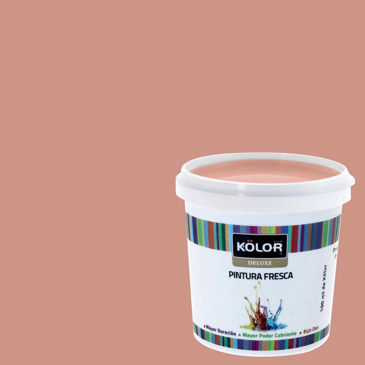 KOLOR - Muestra Color 0.1 l Mate Naranjo Sudan