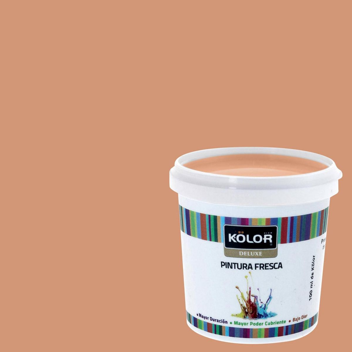 KOLOR - Muestra Color 0.1 l Mate Naranjo Udini