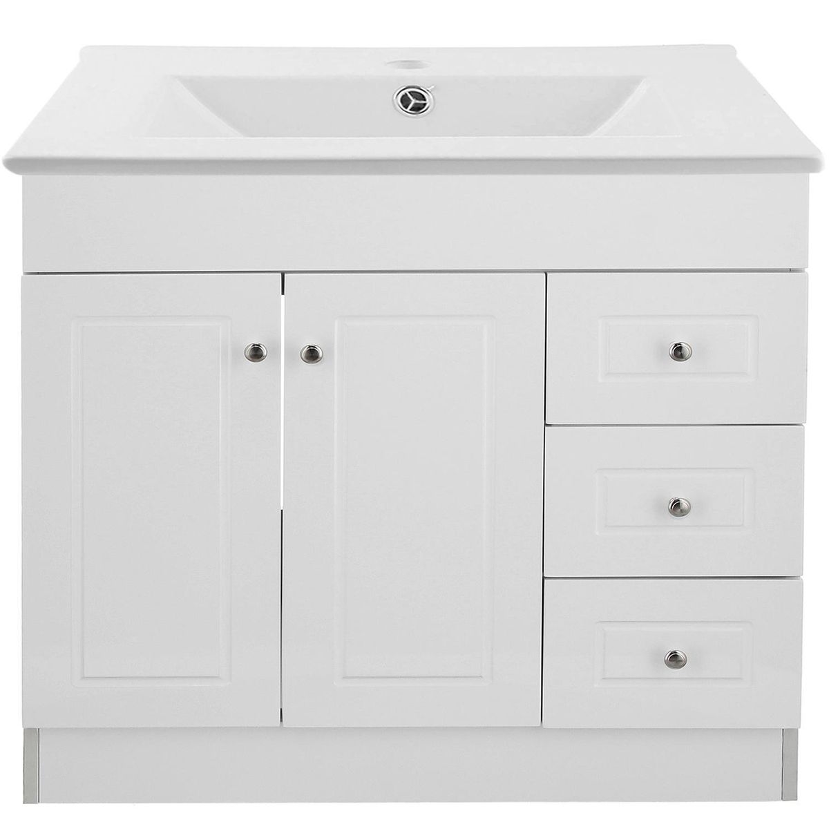 DOMSA - Kit mueble vanitorio B120PHD-B P 120x47x80cm