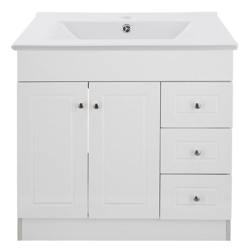 DOMSA - Kit mueble vanitorio B80PHD-B P 80x47x80 cm