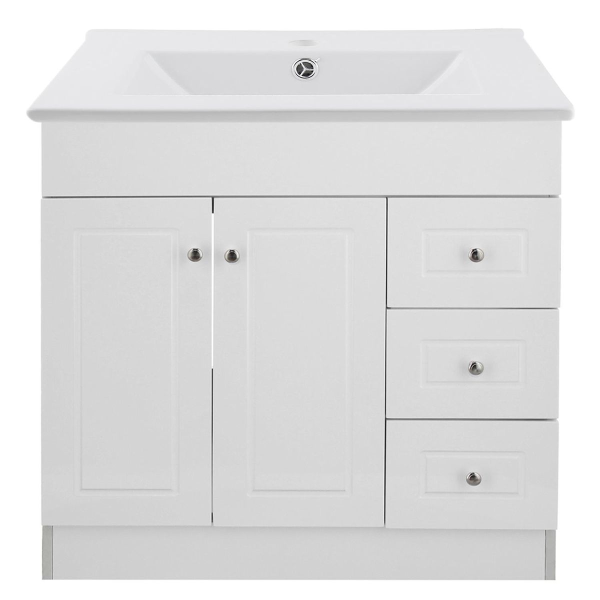 DOMSA - Kit mueble vanitorio B80PHD-B P 80x47x80 cm