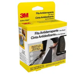 3M - Cinta antideslizante negra 50 mm x 5 m
