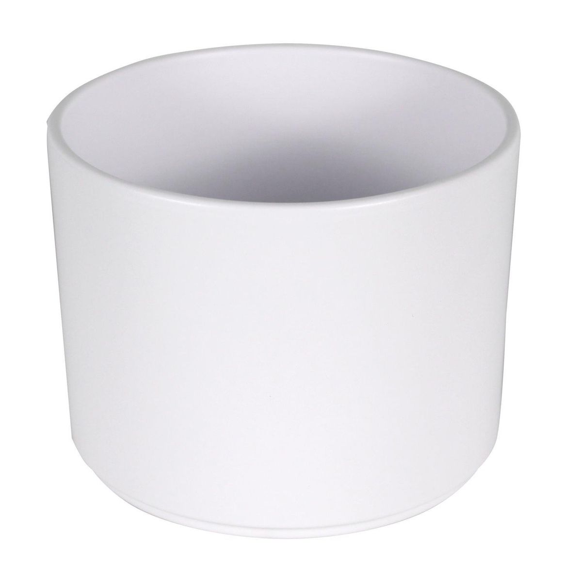 JAPI - Macetero Hanover de Cerámica 11.5x8.8 cm Blanco