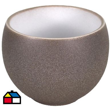 Macetero Cermica Berlim 12x9 cm Caf