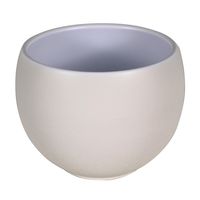 Macetero Berlim de Cerámica 12.4x9.2 cm Beige