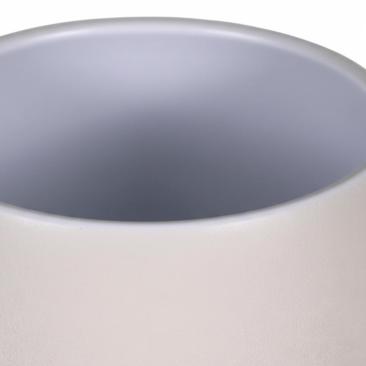 JAPI - Macetero Berlim de Cerámica 12.4x9.2 cm Beige