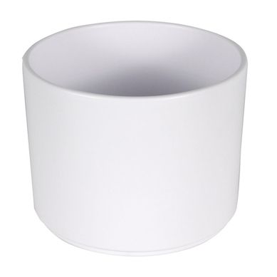Macetero Cermica Hanover 17x15 cm Blanco