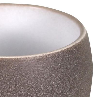 Imagen 2 del producto Macetero Berlim de Cerámica 16.8x12.5 cm Café