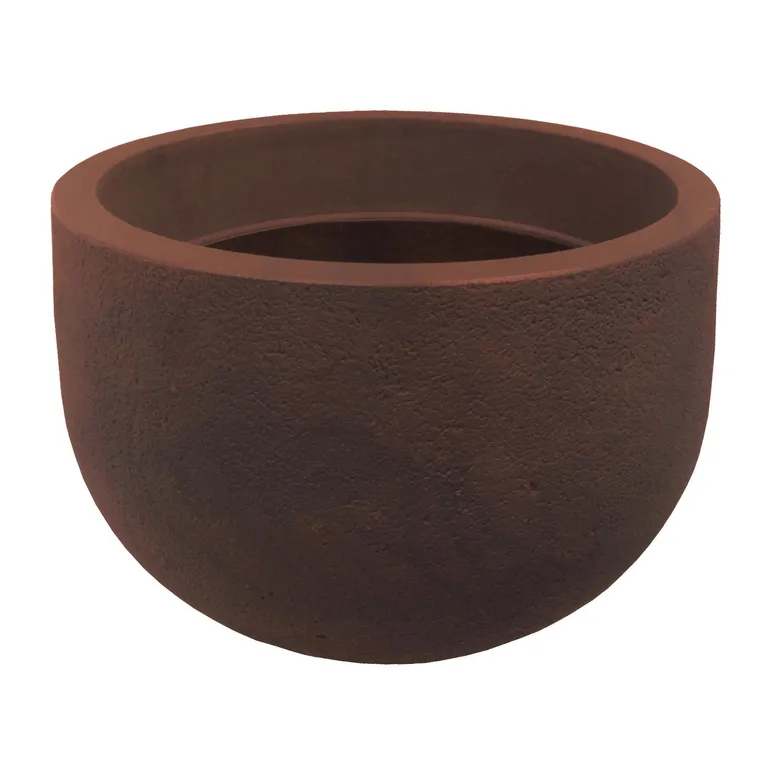 Macetero Rustic de Plástico 45x35 cm Gris