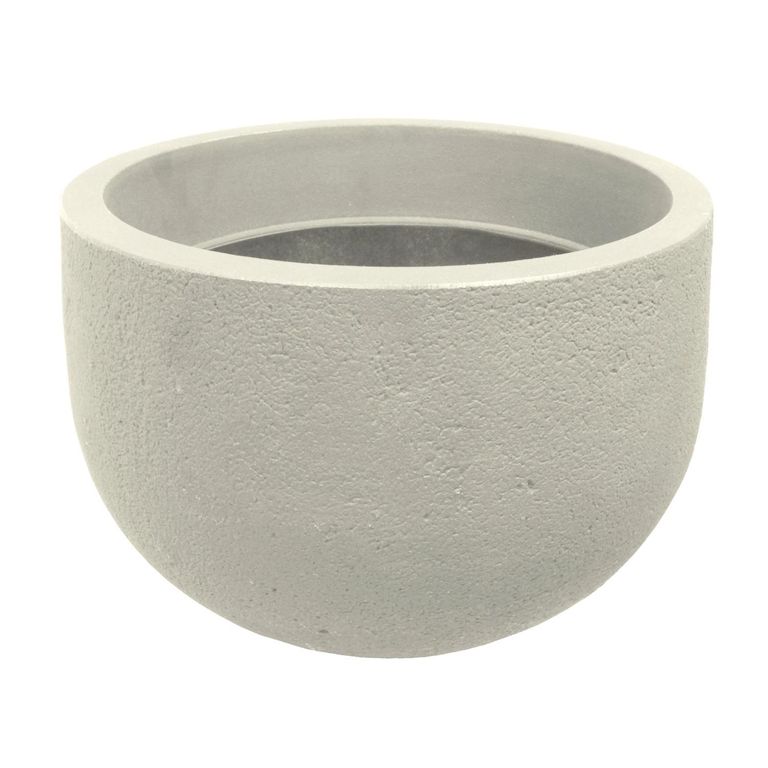 Macetero Rustic de Plástico 33x23 cm Gris