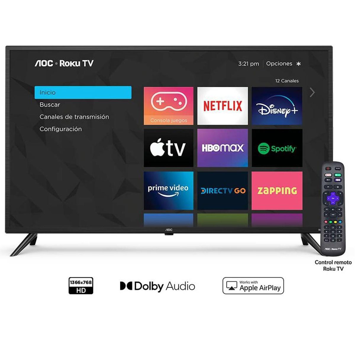 AOC - Smart TV LED 32 " HD 32S5195 