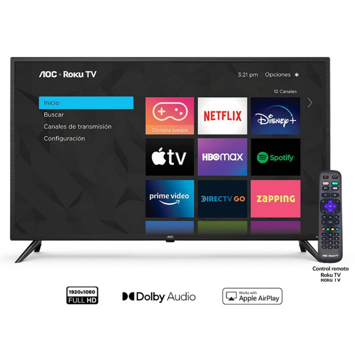 AOC - Smart TV LED 43 " Full HD 43S5195
