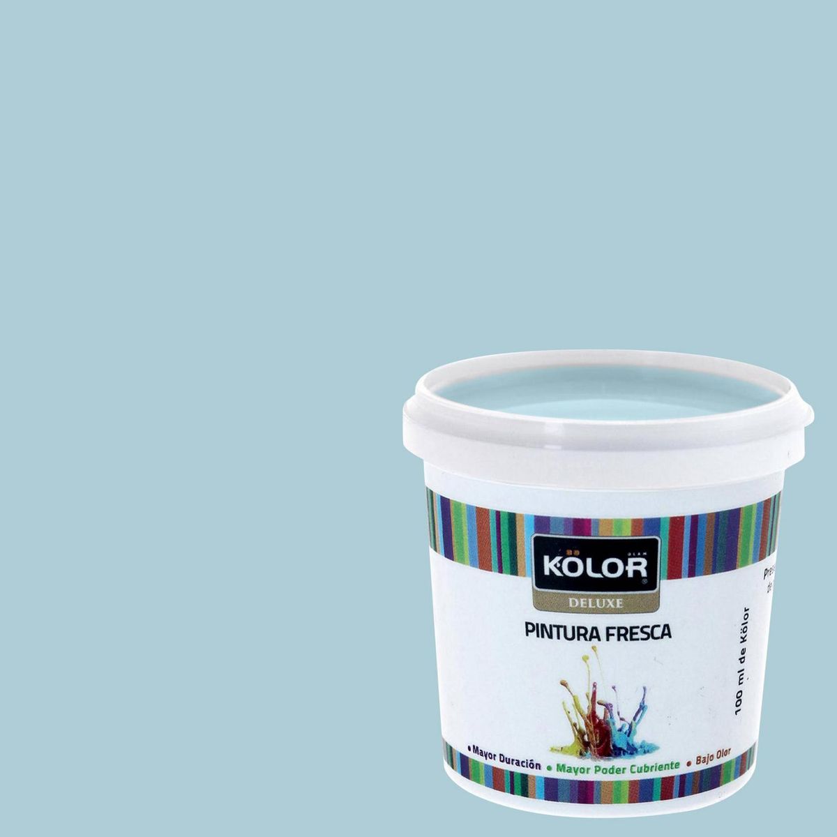 KOLOR - Muestra Color Frasco (plástico/vidrio) 0.1 l Mate Azul Gorizia 