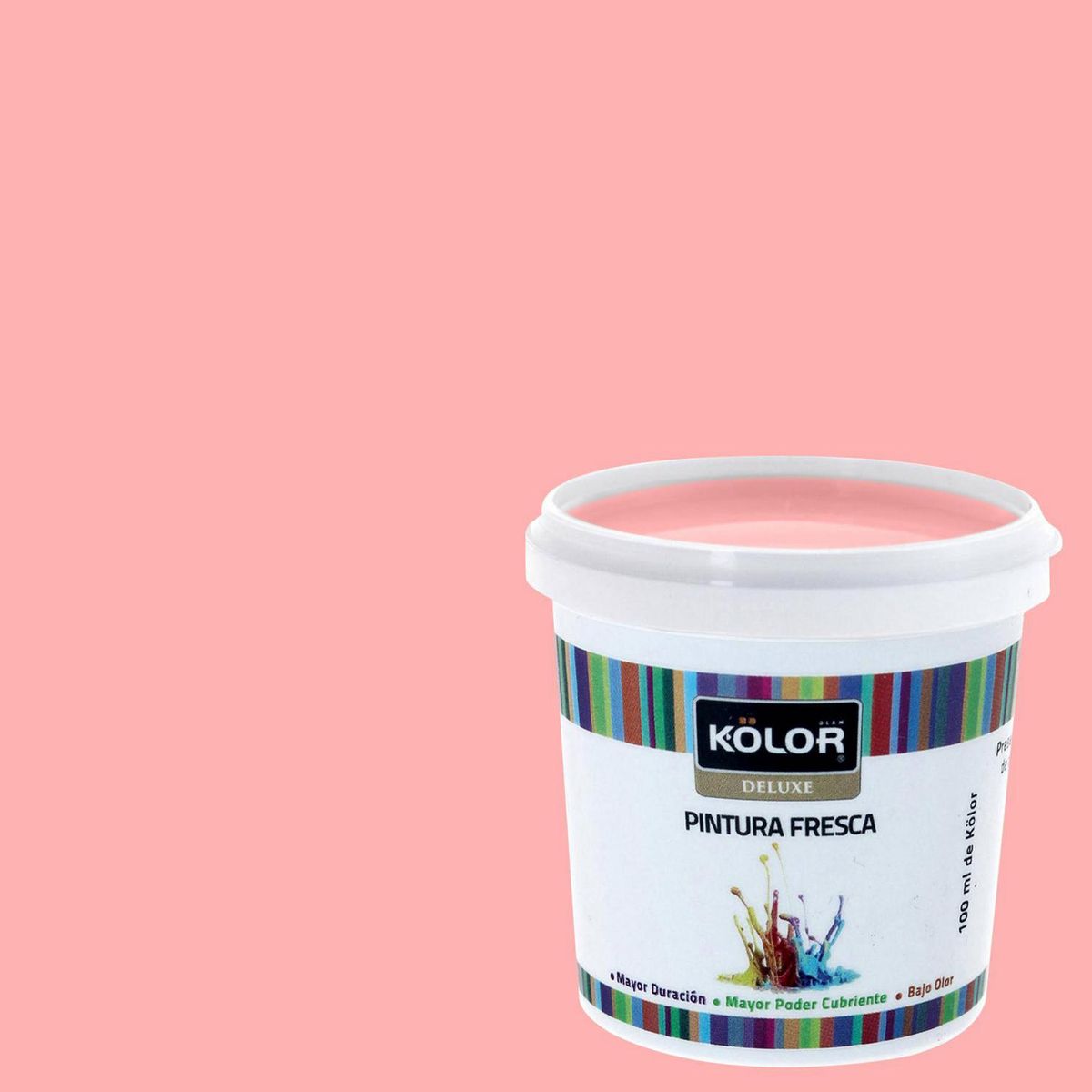 KOLOR - Muestra Color Mate 100 ml Rojo Reiden 