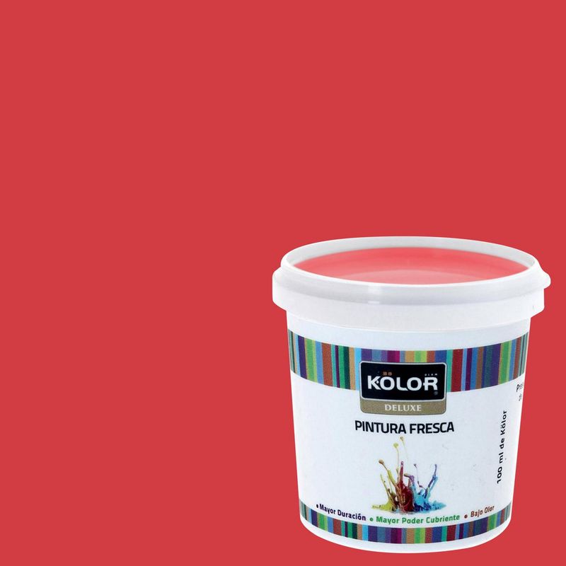 KOLOR - Muestra Color Mate 100 ml Rojo Minsk