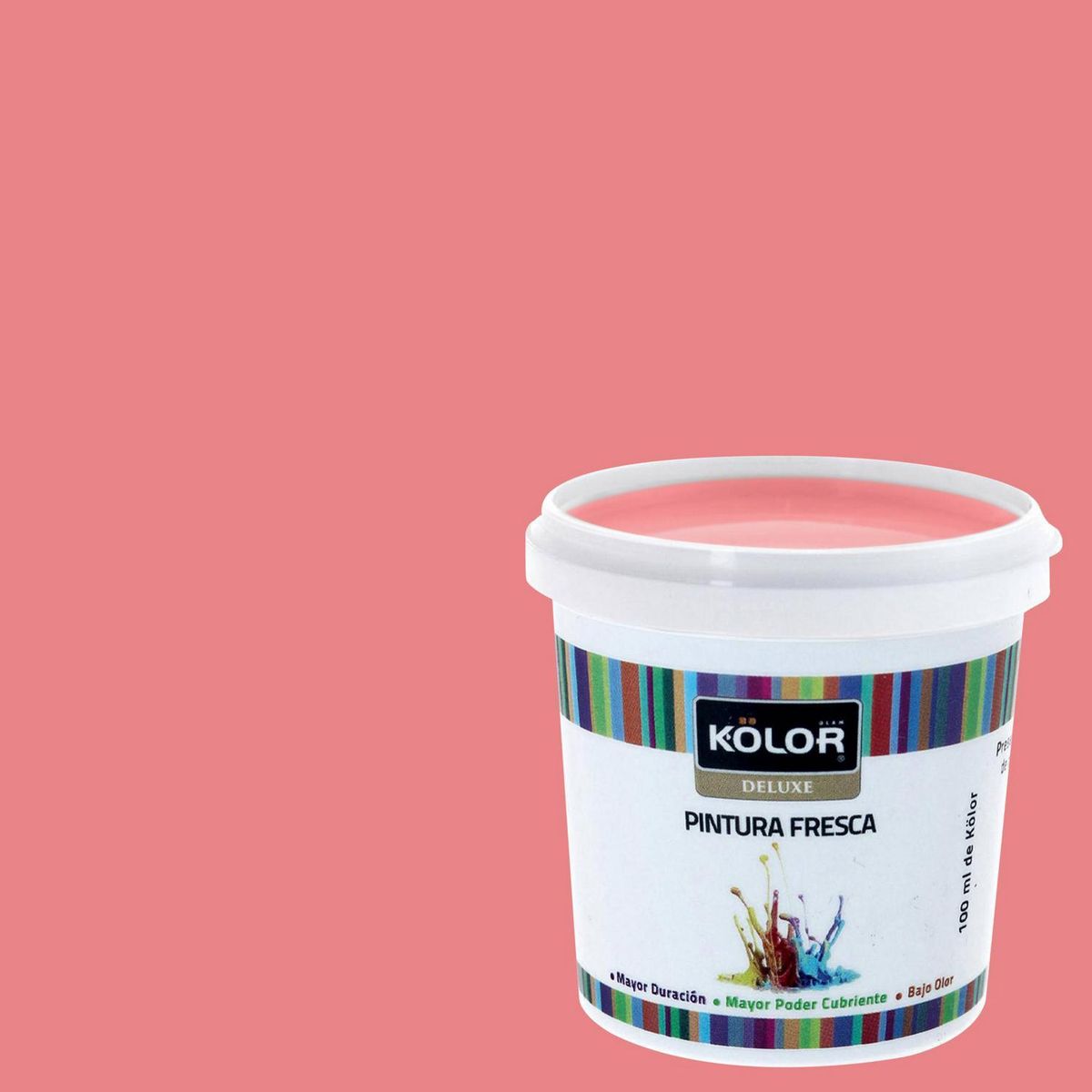 KOLOR - Muestra Color Mate 100 ml Rojo Assisi 