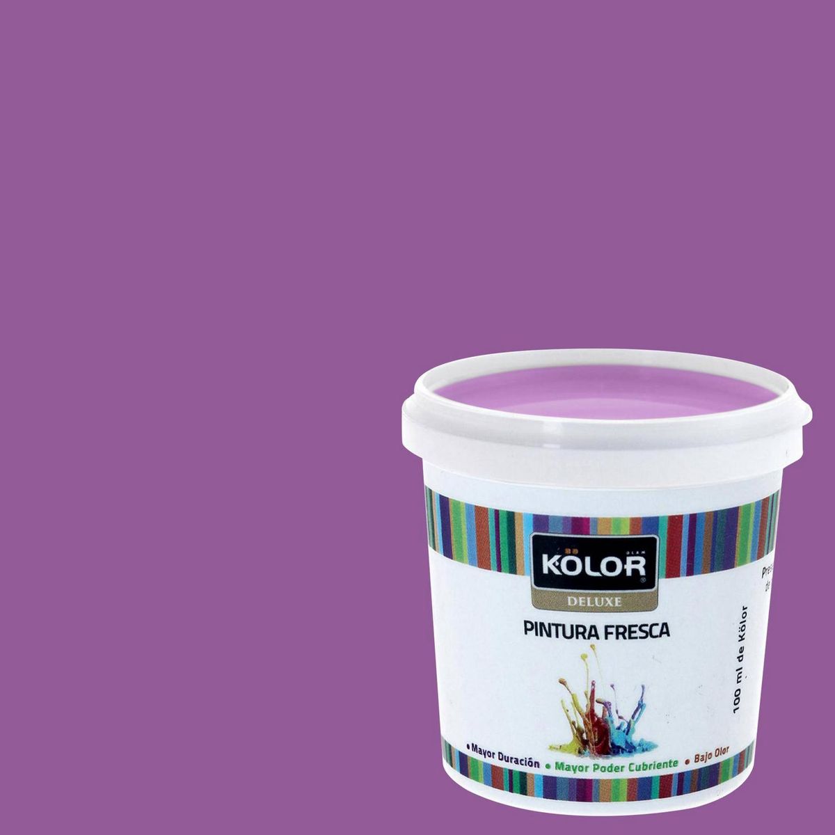 KOLOR - Muestra Color 0.1 l Mate Púrpura Bayamon