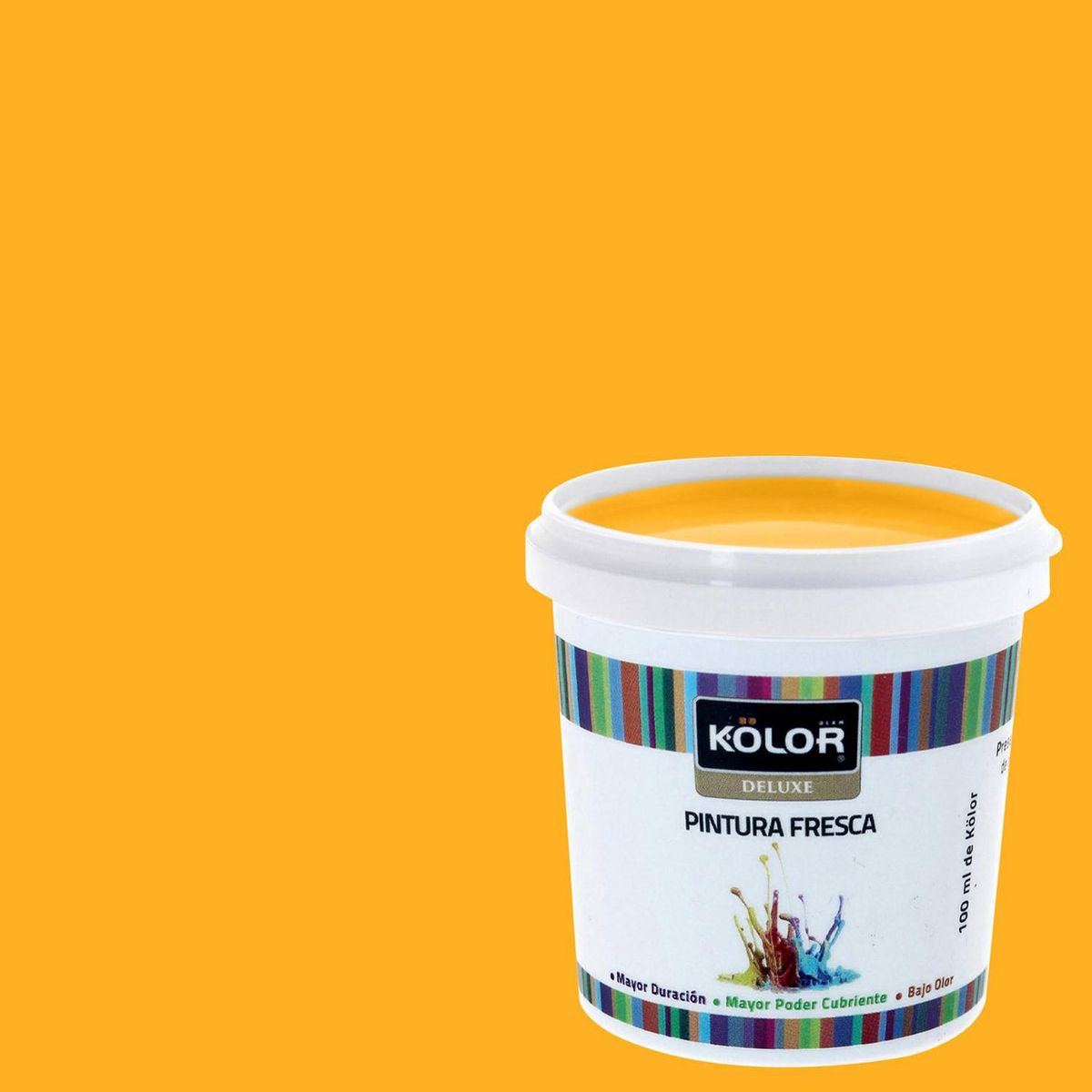 KOLOR - Muestra Color 0.1 l Mate Amarillo Varsovia