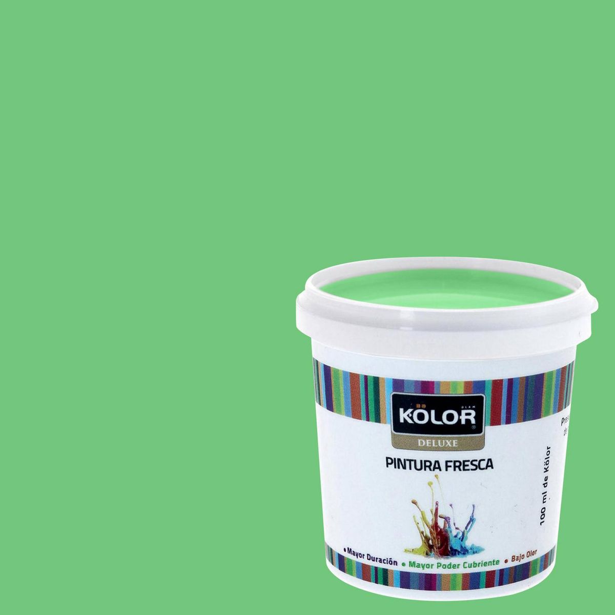 KOLOR - Muestra Color 0.1 l Mate Verde Faro