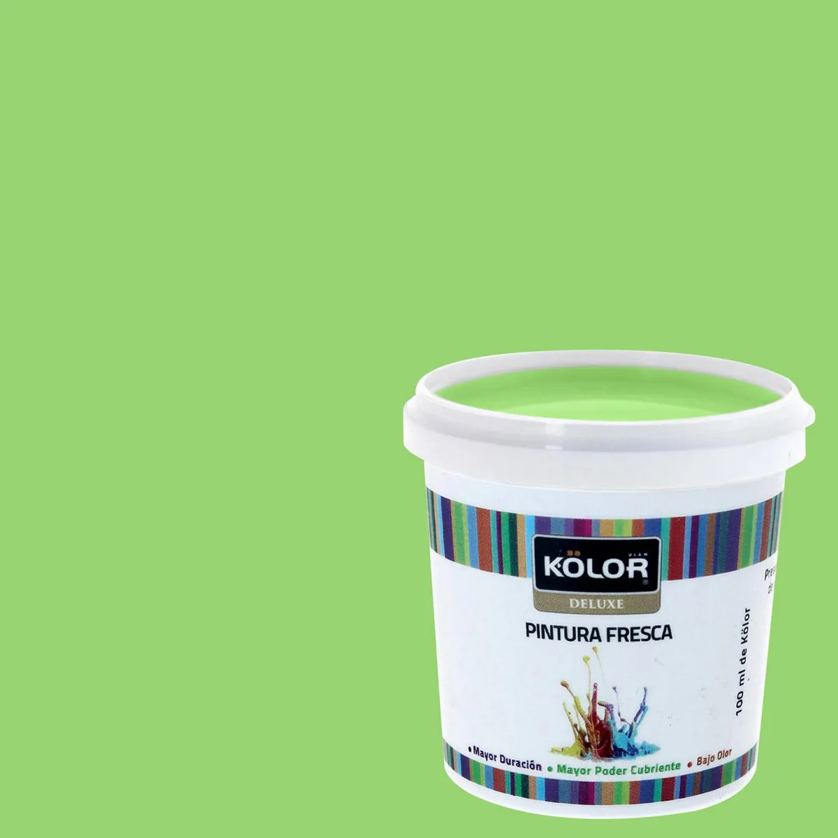 KOLOR - Muestra Color 0.1 l Mate Verde Chenni