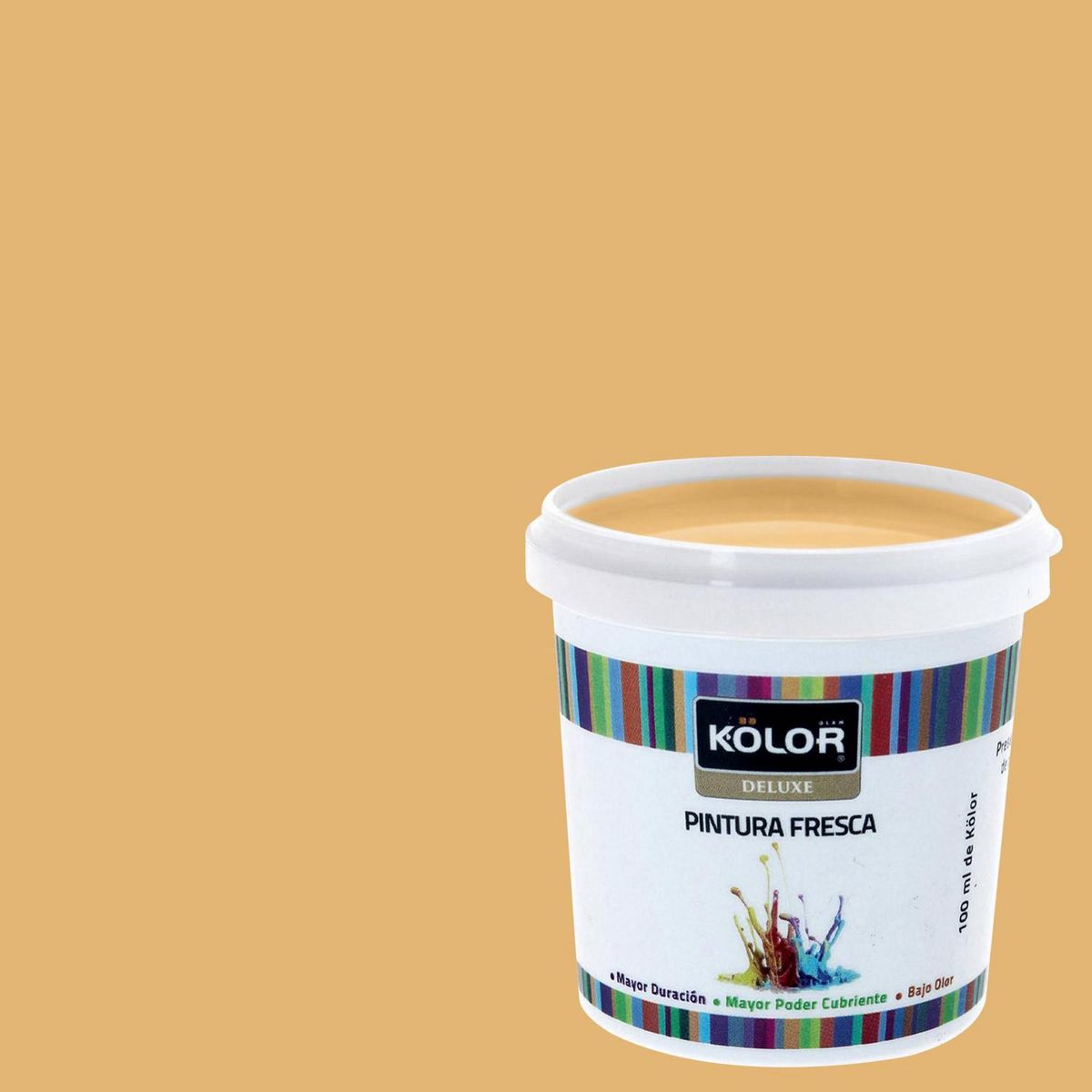 KOLOR - Muestra Color Mate 100 ml Amarillo Rostock 