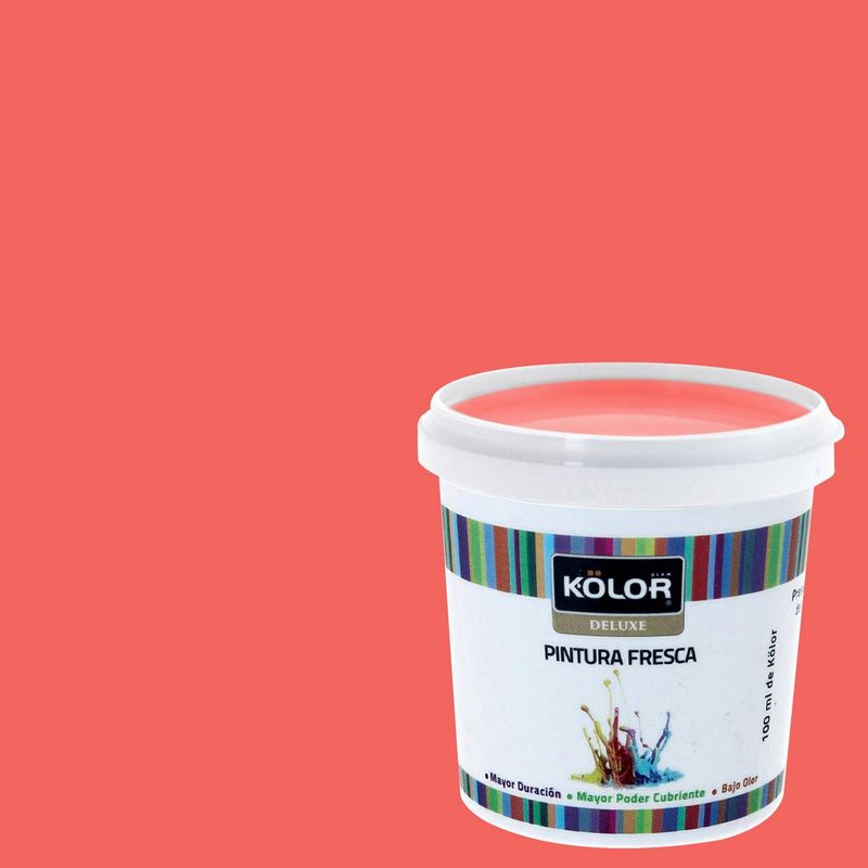KOLOR - Muestra Color Mate 100 ml Rojo Perpinan