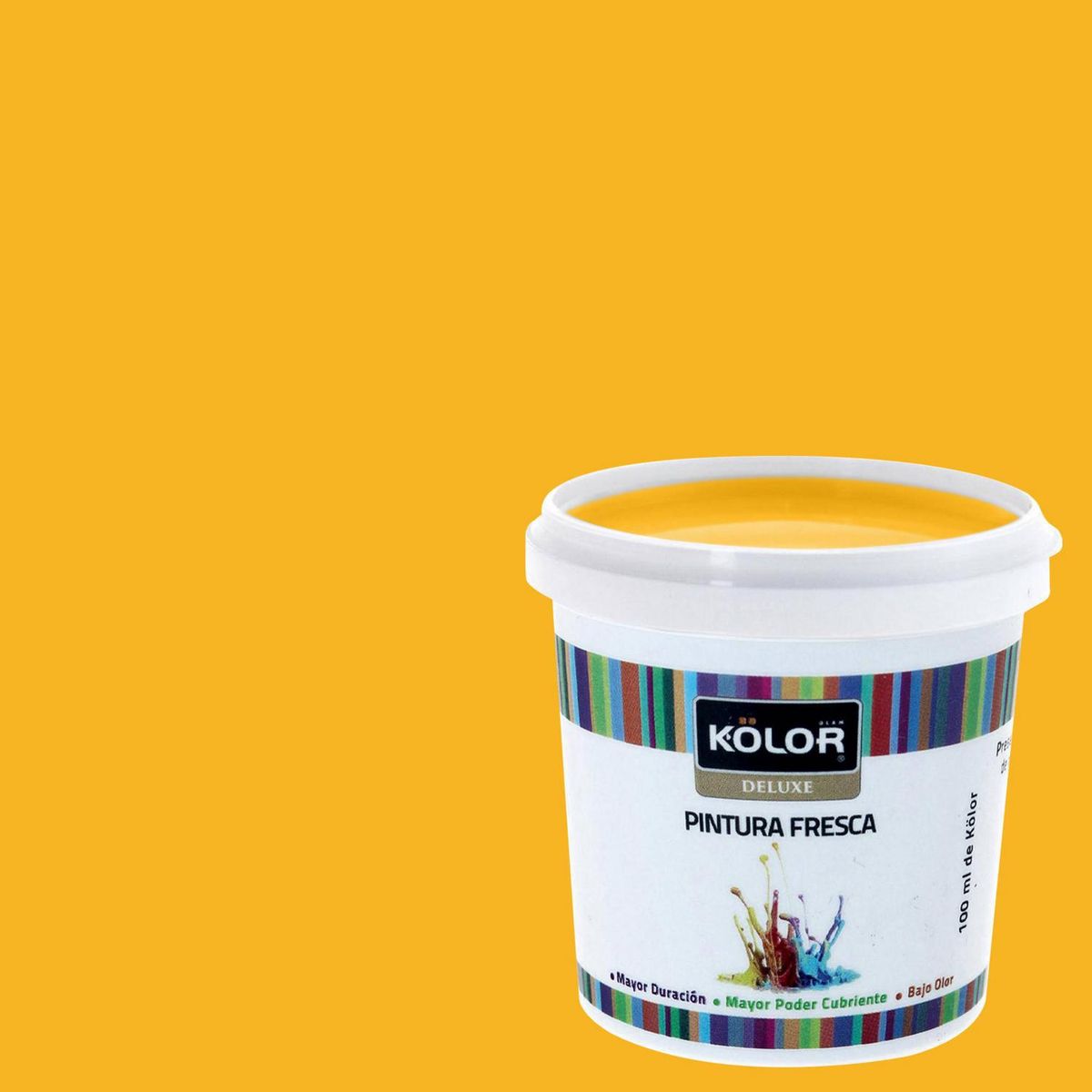 KOLOR - Muestra Color Mate 100 ml Amarillo Berlin 