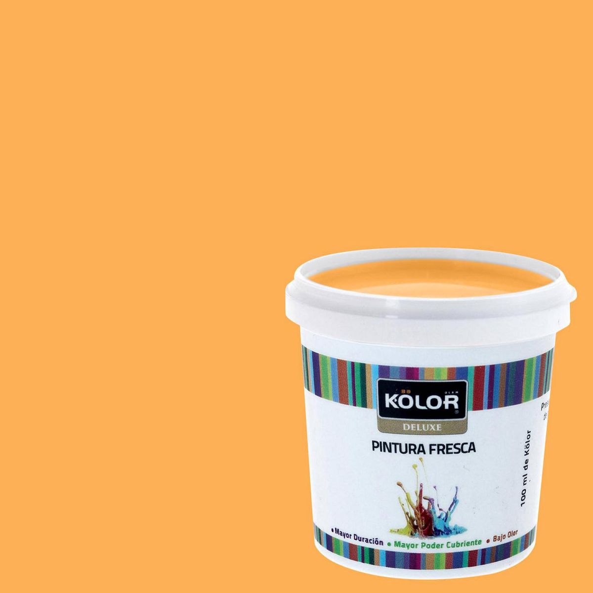 KOLOR - Muestra Color 0.1 l Mate Amarillo Madrid