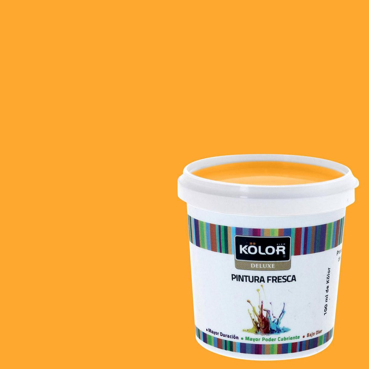 KOLOR - Muestra Color Mate 100 ml Amarillo Waterloo 