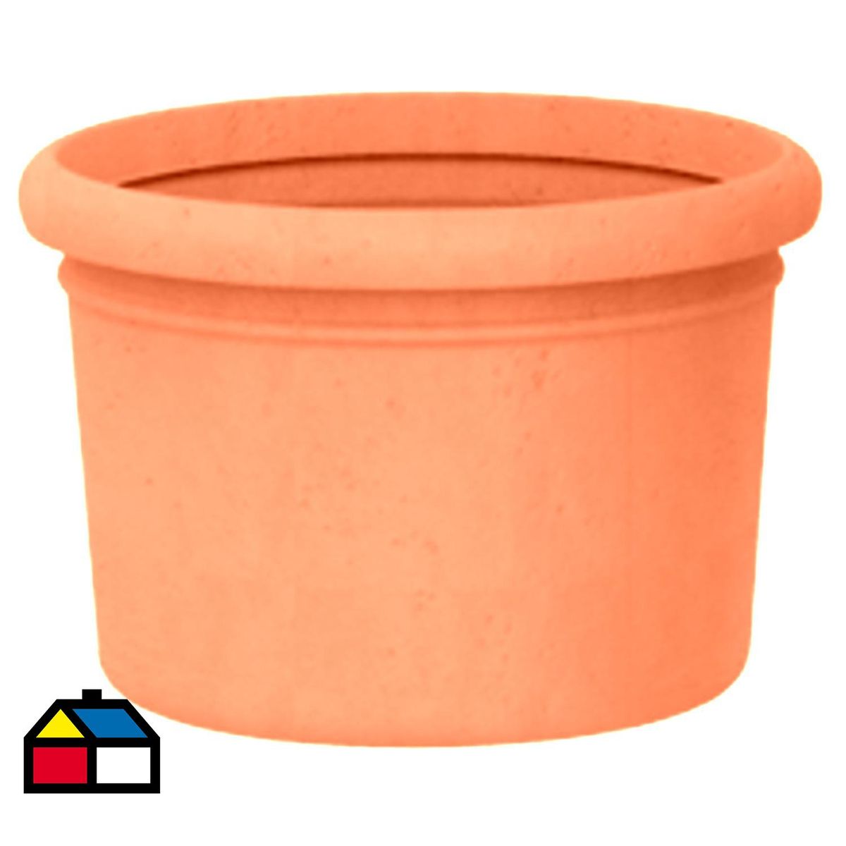 JAPI - Macetero de Plástico 55x37.5 cm Terracota