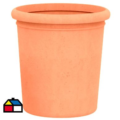 Macetero Plstico Firenze Round 55x60 cm Tierra