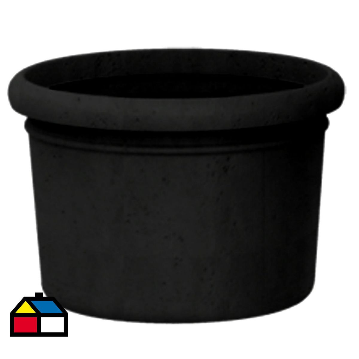 JAPI - Macetero de Plástico 55x37.5 cm Gris