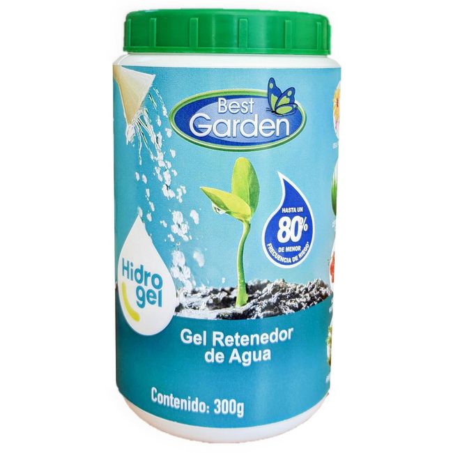 BEST GARDEN - Hidrogel retenedor de agua 300 grs